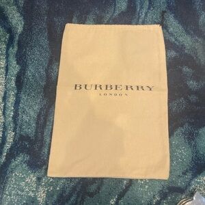Burberry Beige Dust Bag 14 x 10